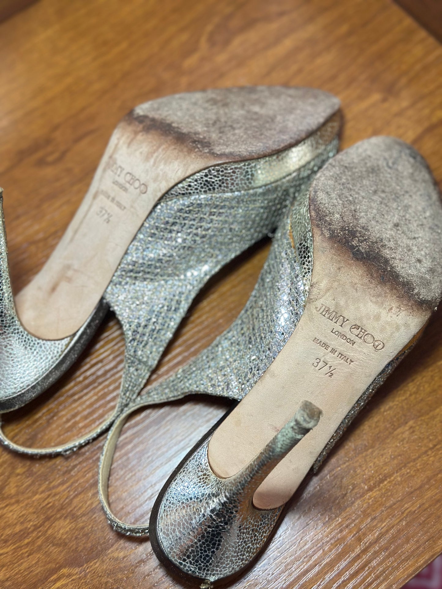 Jimmy Choo | Sparkly Heels
