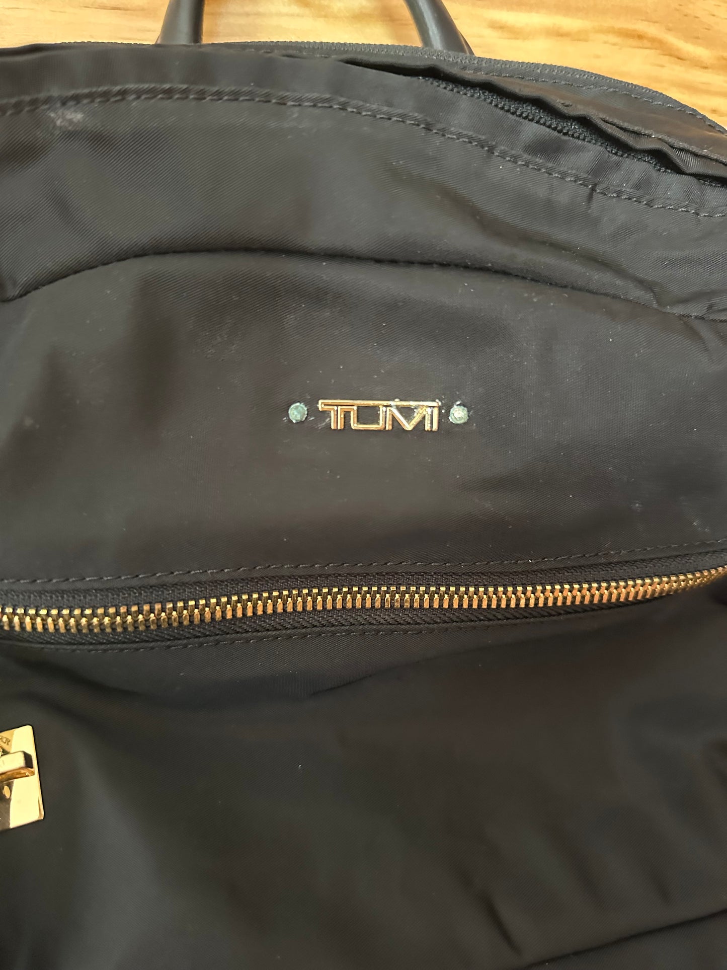 Tumi | Black / Gold  Laptop Backpack