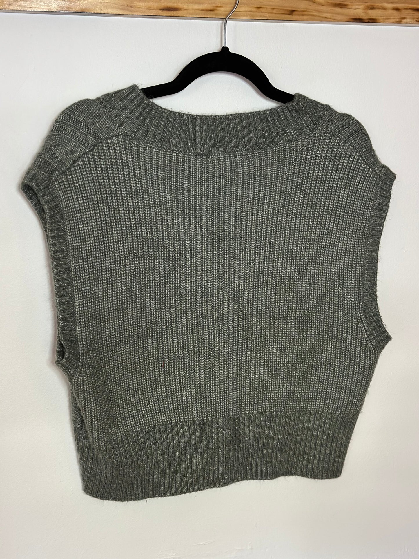 Sincerely Jules | Green Sweater Vest