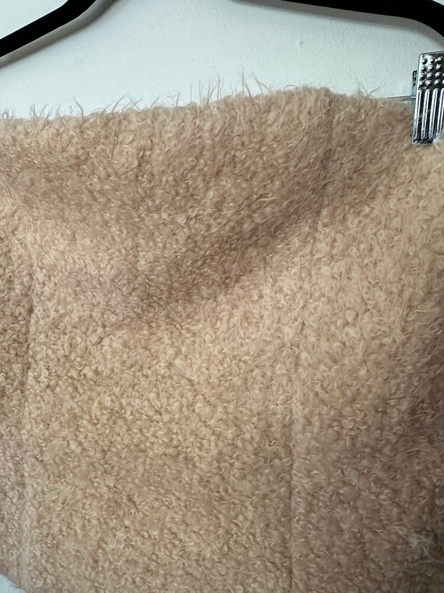 Zara | Fuzzy Strapless Corset Top, XL