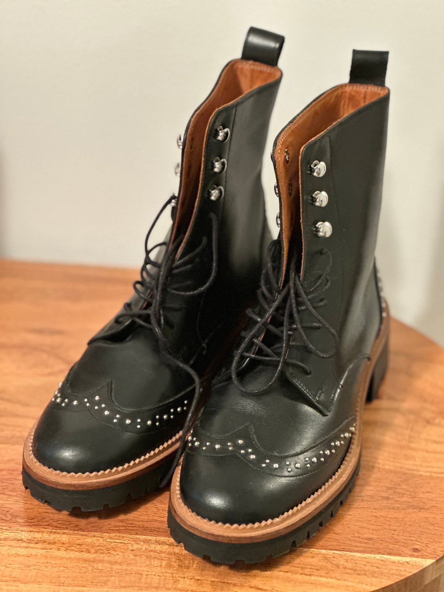 Other Stories | Studded Combat Boots