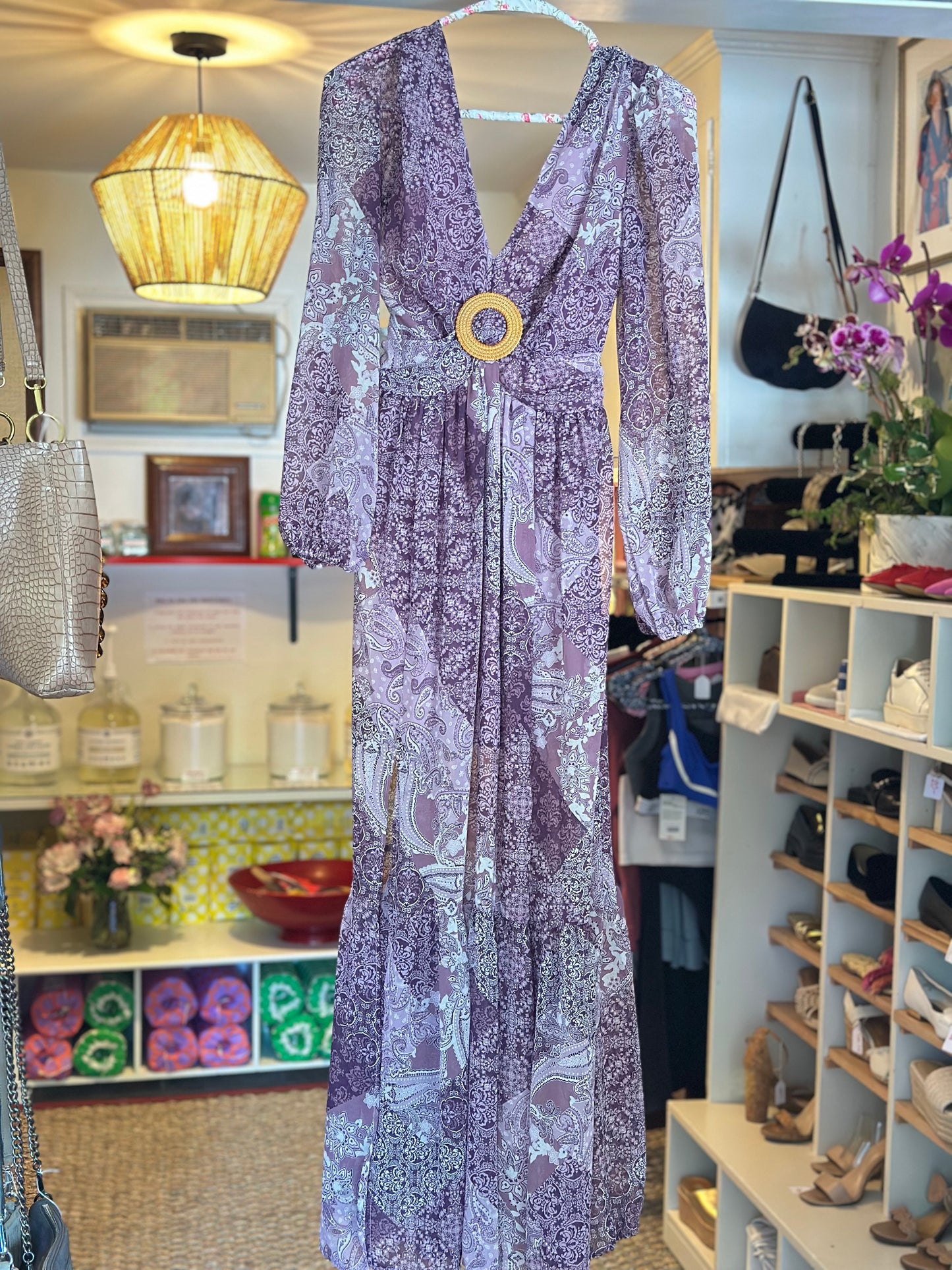 Jessica Simpson | Lightweight Flowy Floral Maxi