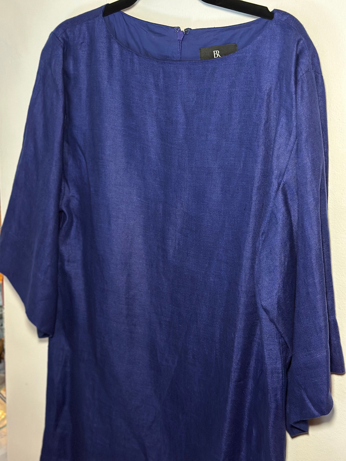 Banana Republic | Royal Blue Linen Dress