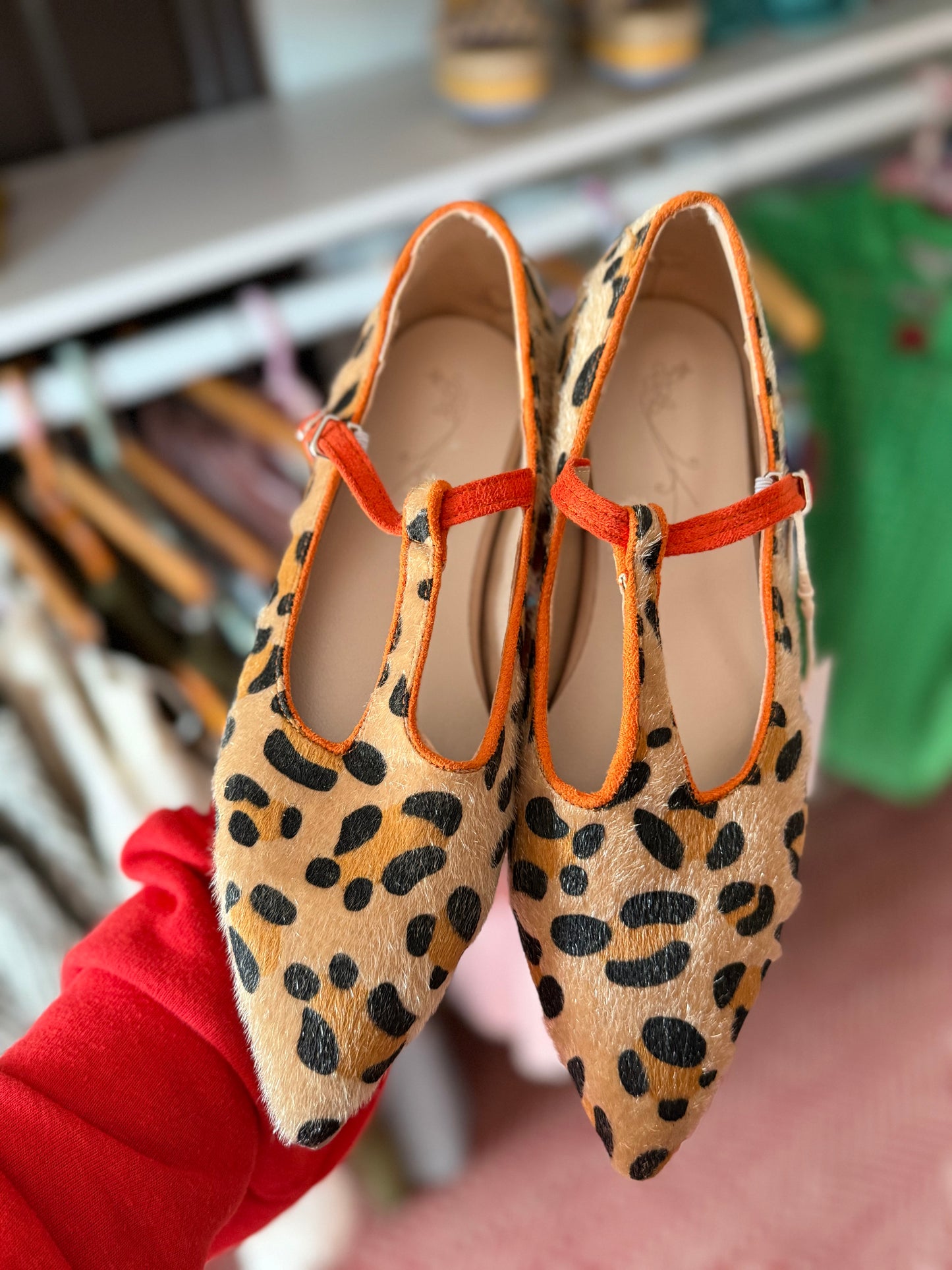 Ballet Flats | Cheetah Printed Ballet Flats, 8