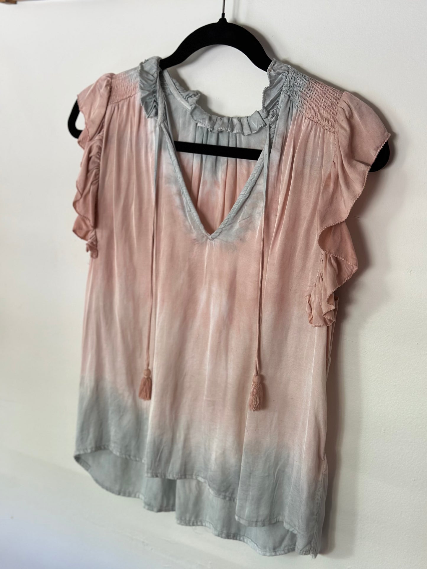 Karlie | Sleeveless Ruffle Top