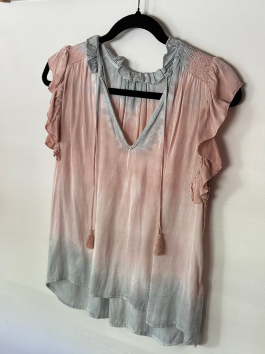 Karlie | Sleeveless Ruffle Top