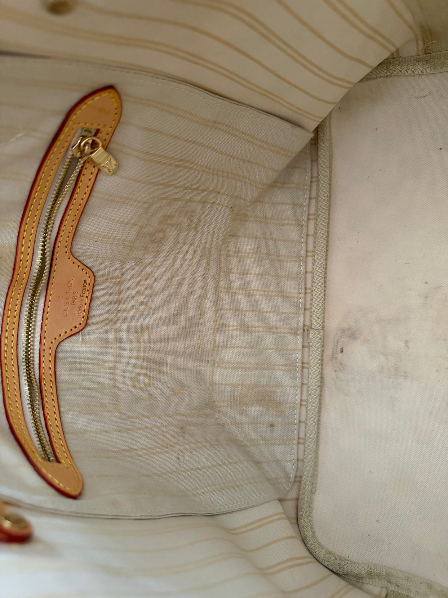 Louis Vuitton | Damier Azur Neverfull w/Pouch