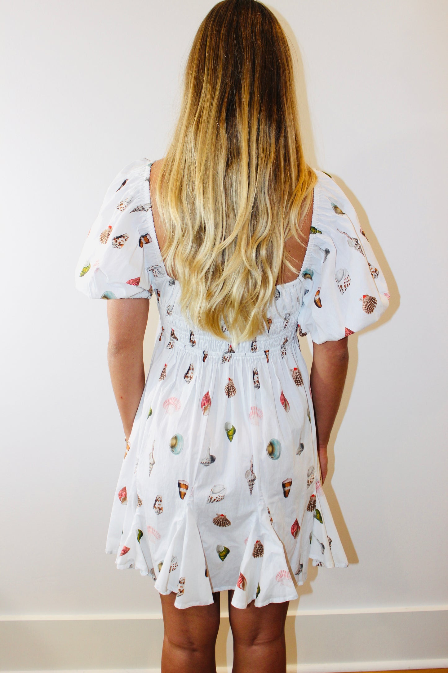 Palm Noosa | Shell Print Mini Dress, 10