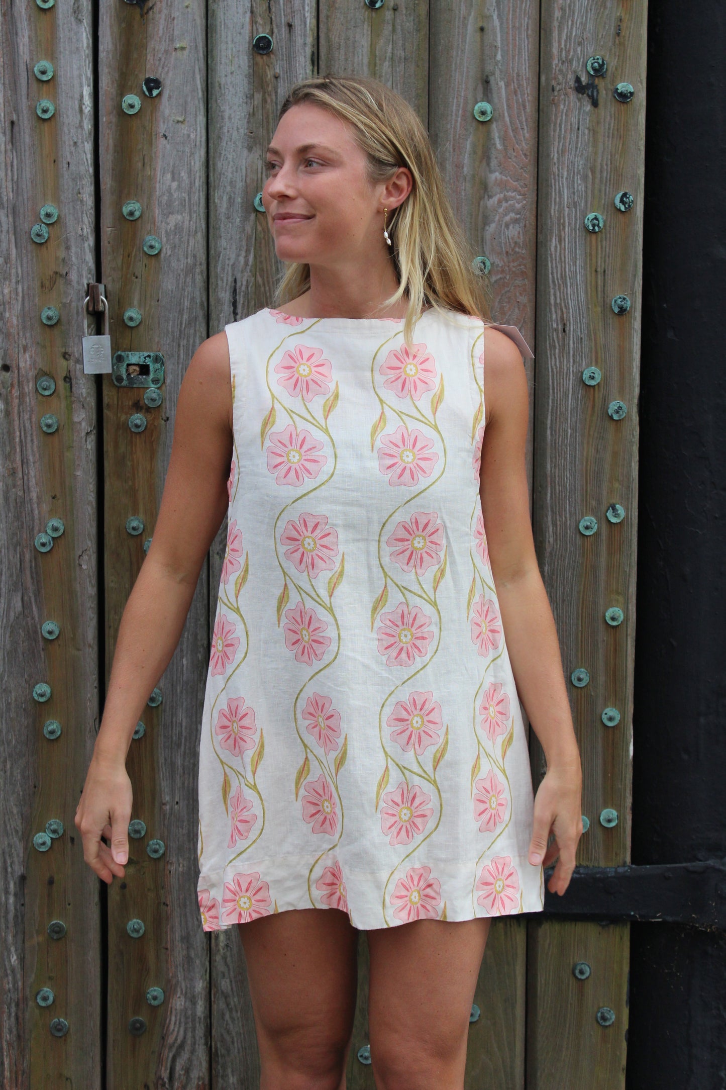 Vrg Girl | Sleeveless Floral Mini Dress, S