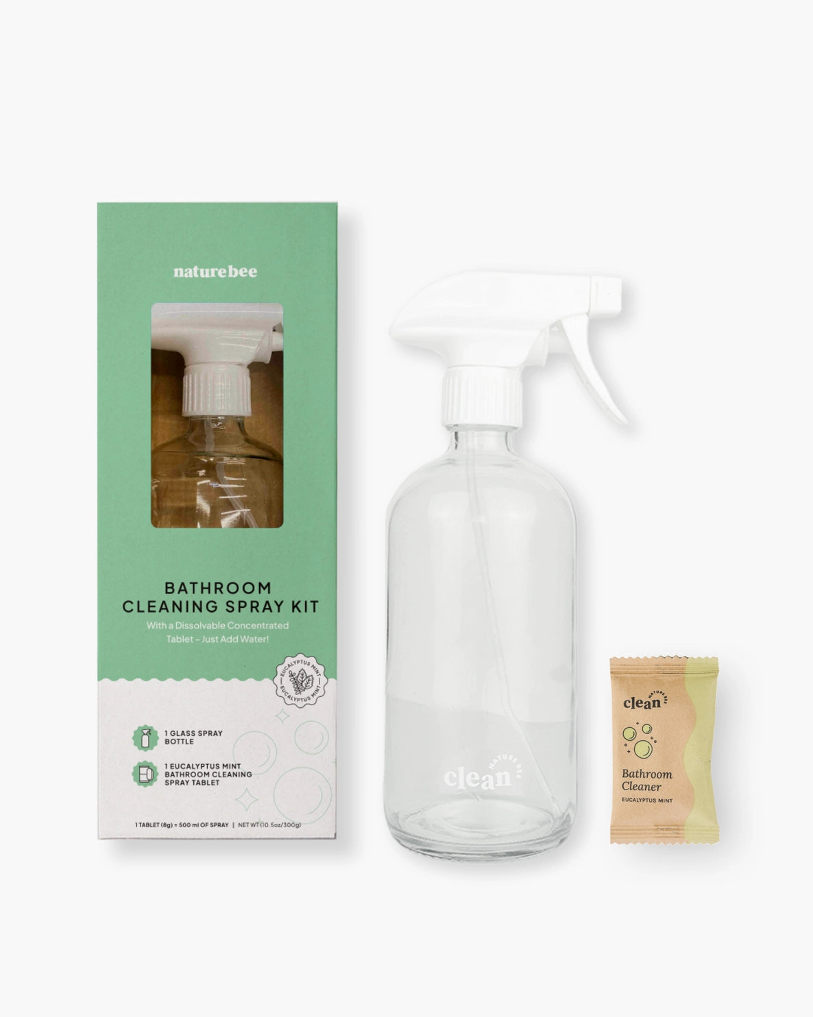Concentrated Bathroom Cleaner Refill Kit | Eucalyptus Mint