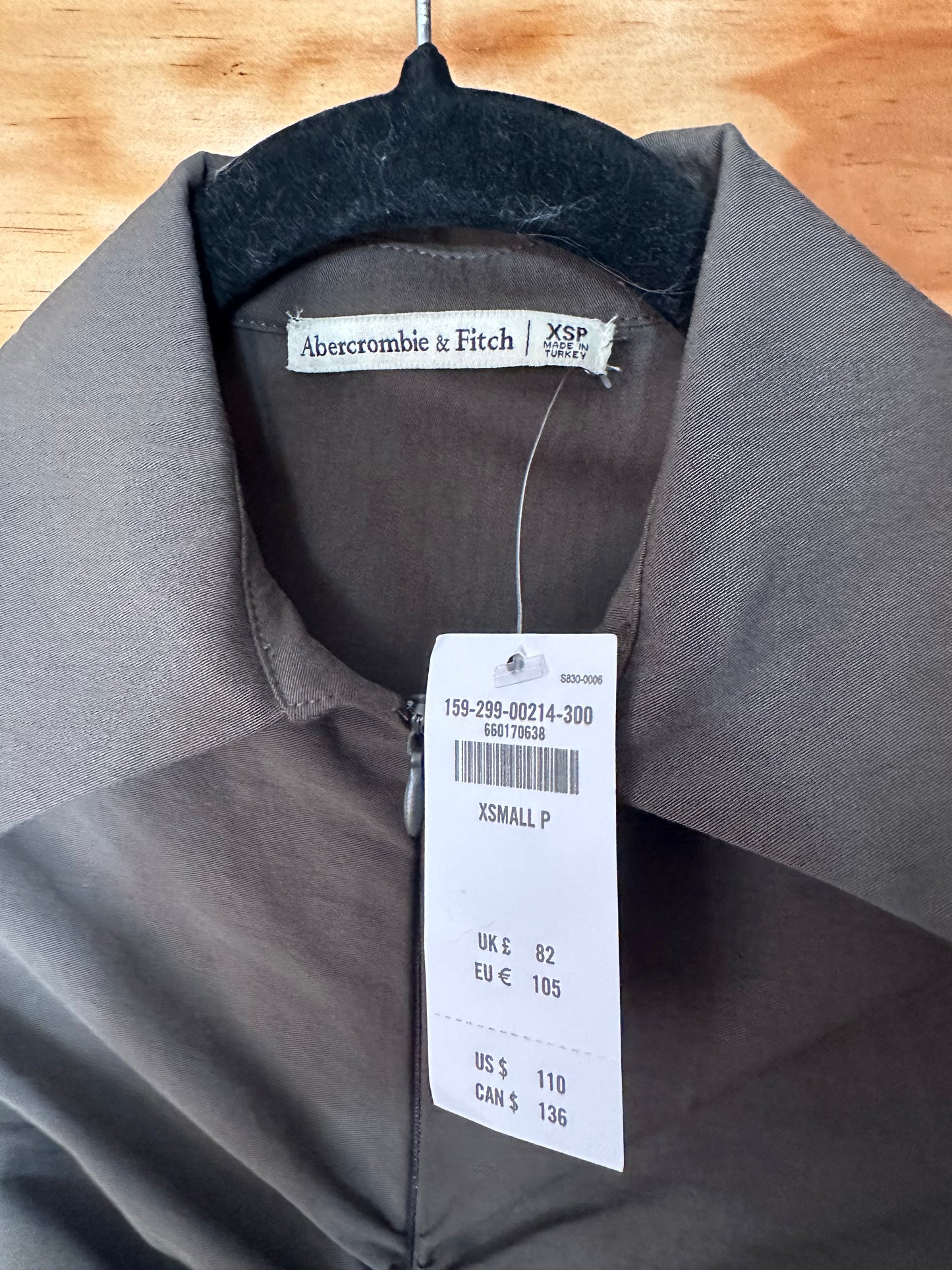Abercrombie & Fitch | Dark Gray Sleeveles Dress, XS