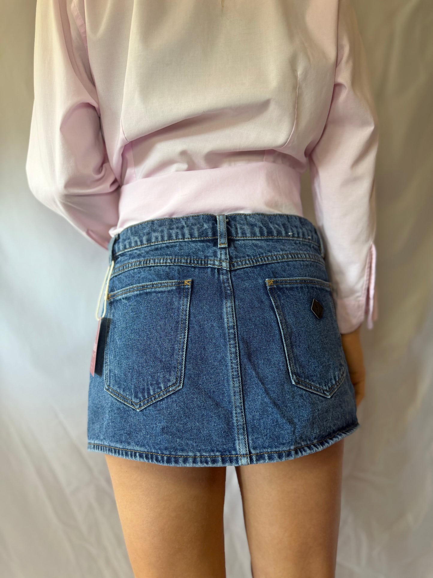 Abrand | Jeans Mini Jean Skirt, 29
