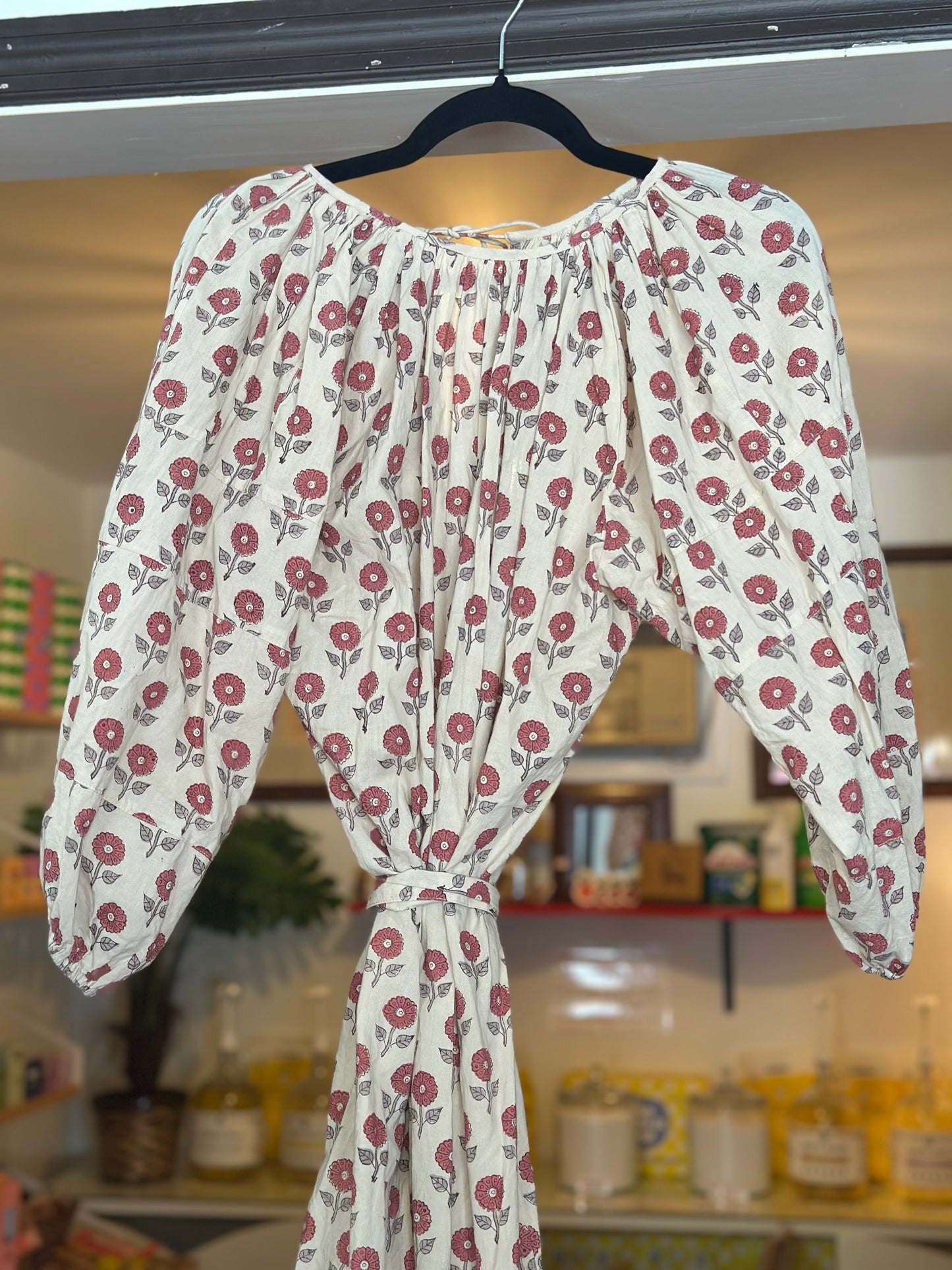 Livro | Floral Long Sleeve Dress