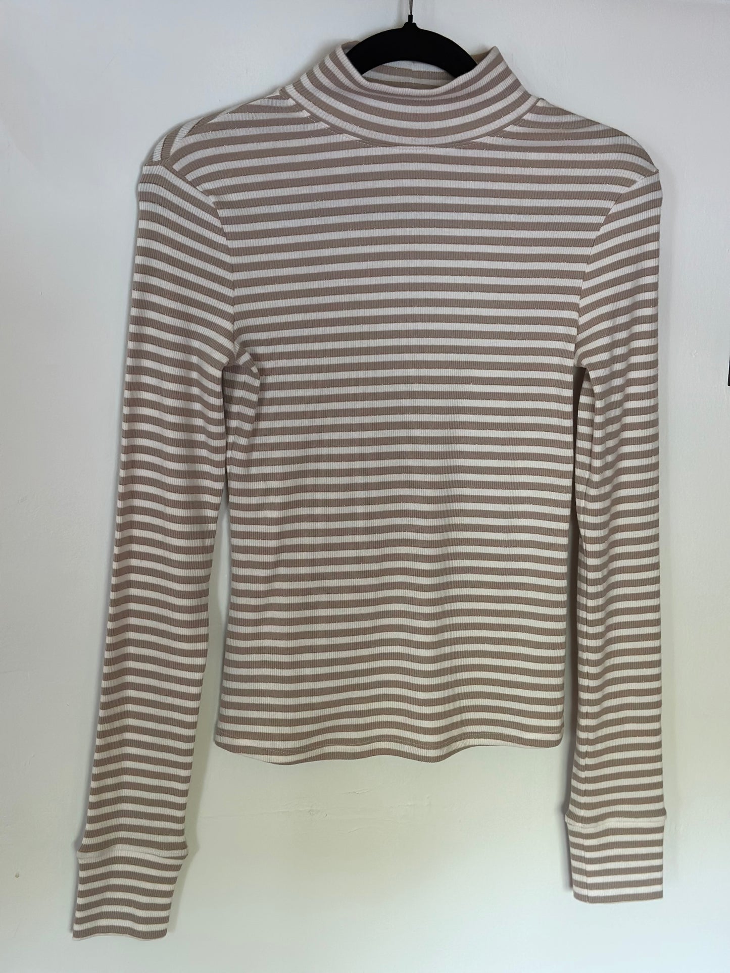 Turtleneck Striped Long Sleeve