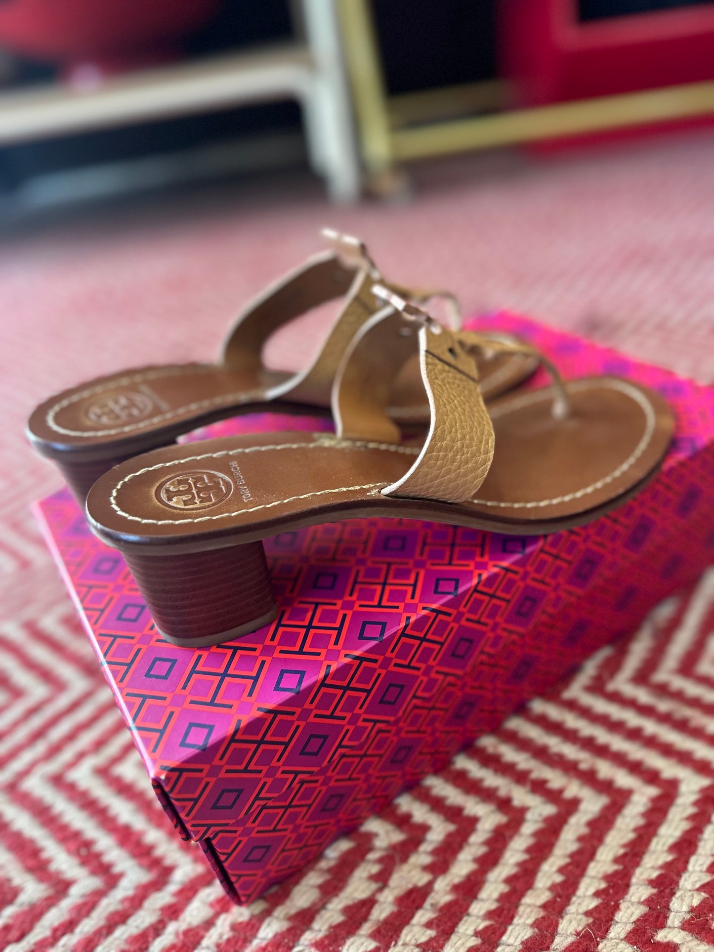 Tory Burch | Logo Wedge Sandal, 9