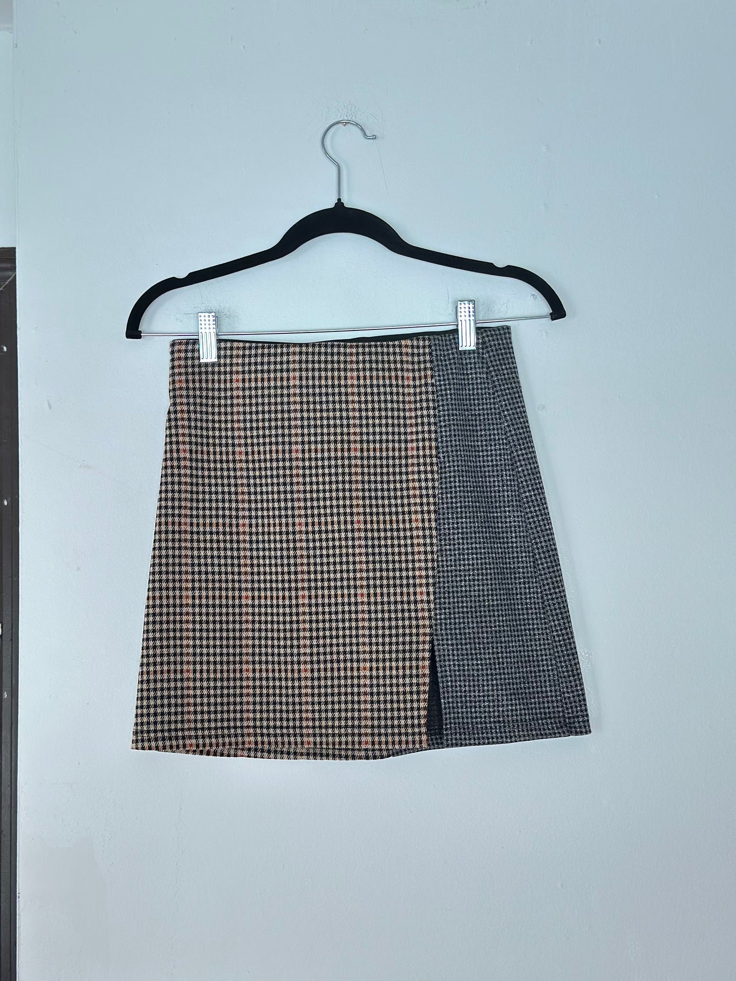 RD Style | Multi Color Plaid Skirt