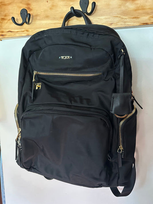 Tumi | Black / Gold  Laptop Backpack