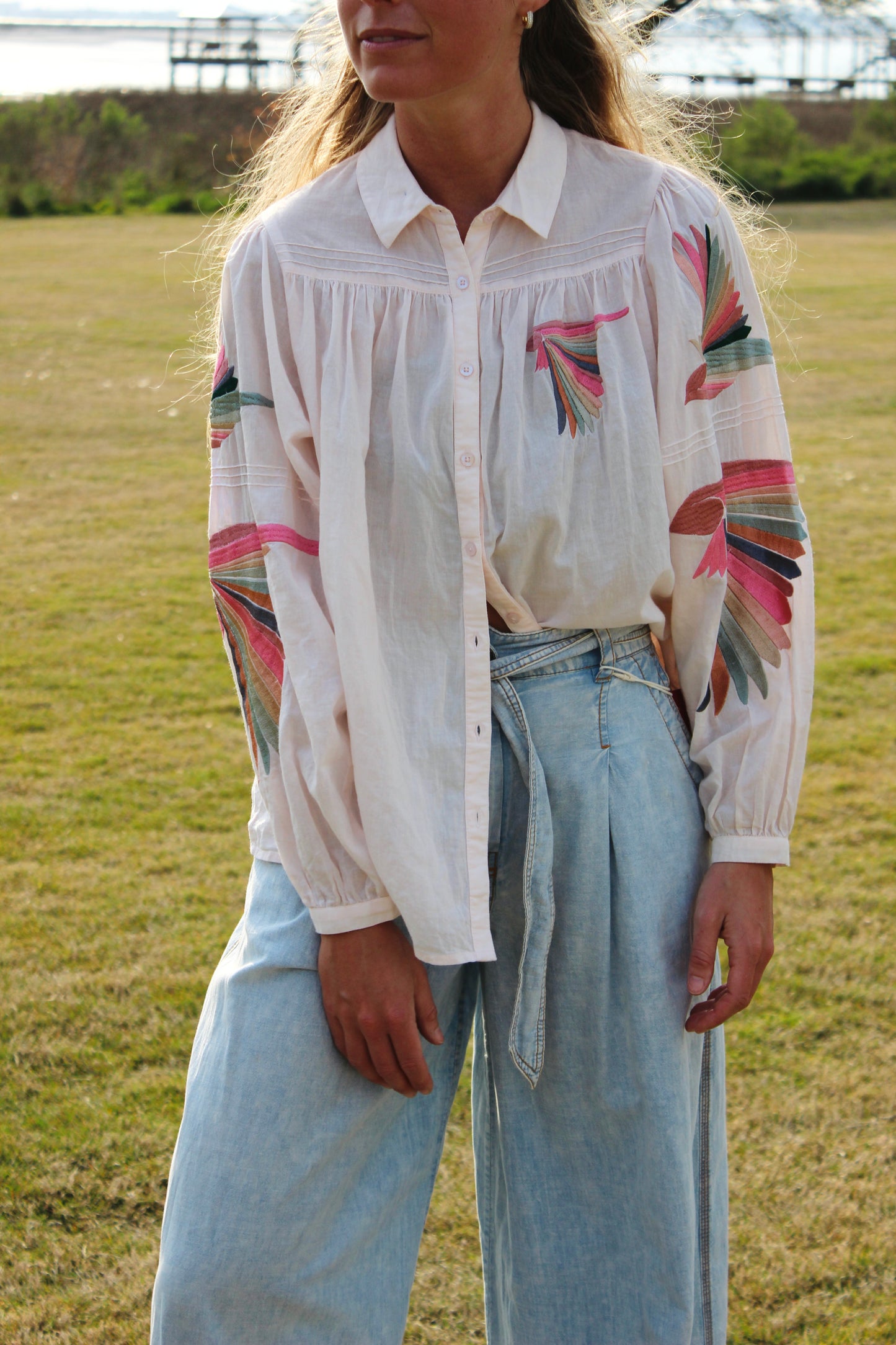 Zimmerman | Wide Leg Denim Pants, 0
