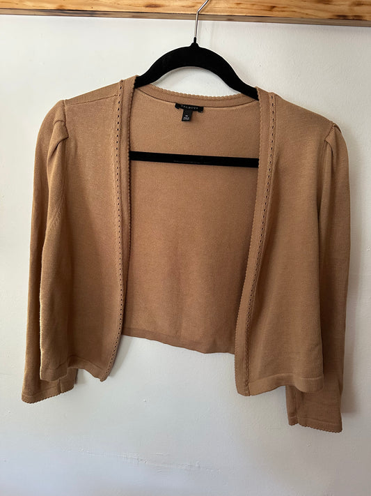 Talbots | Tan Cardigan, XS