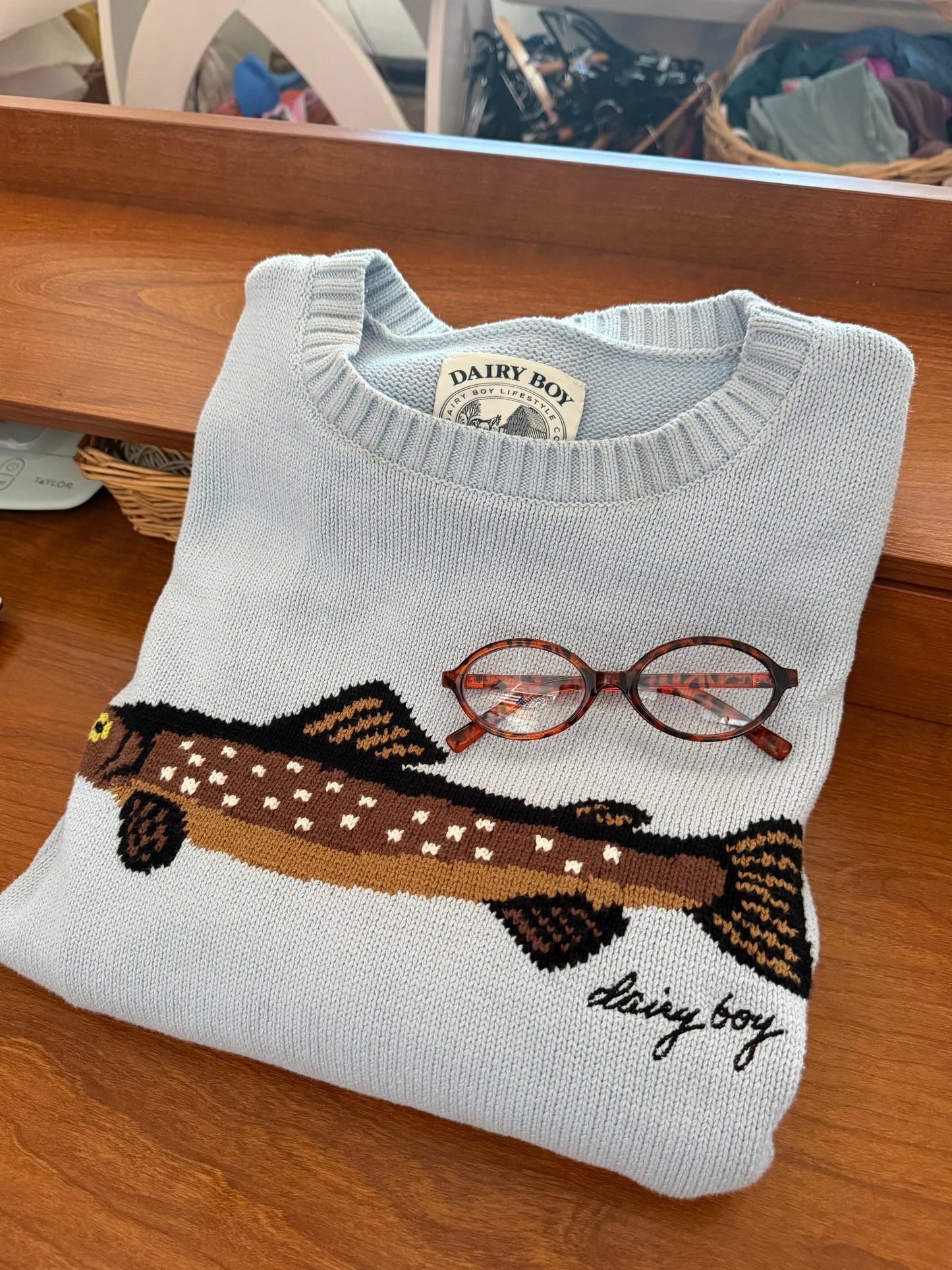 Dairy Boy | The Fisherman's Daughter Sweater, XL (runs small)