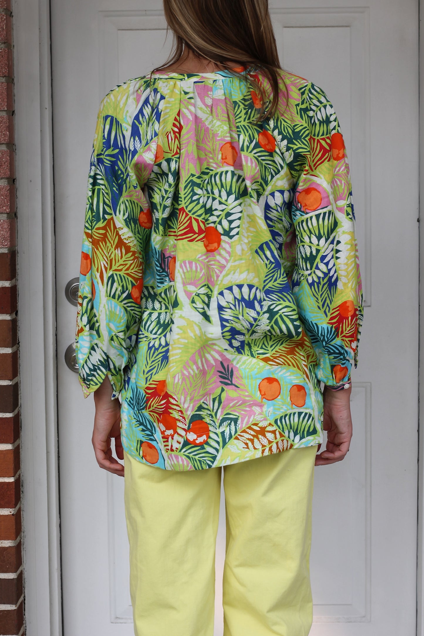 Staud | Vincent Printed Linen Tunic
