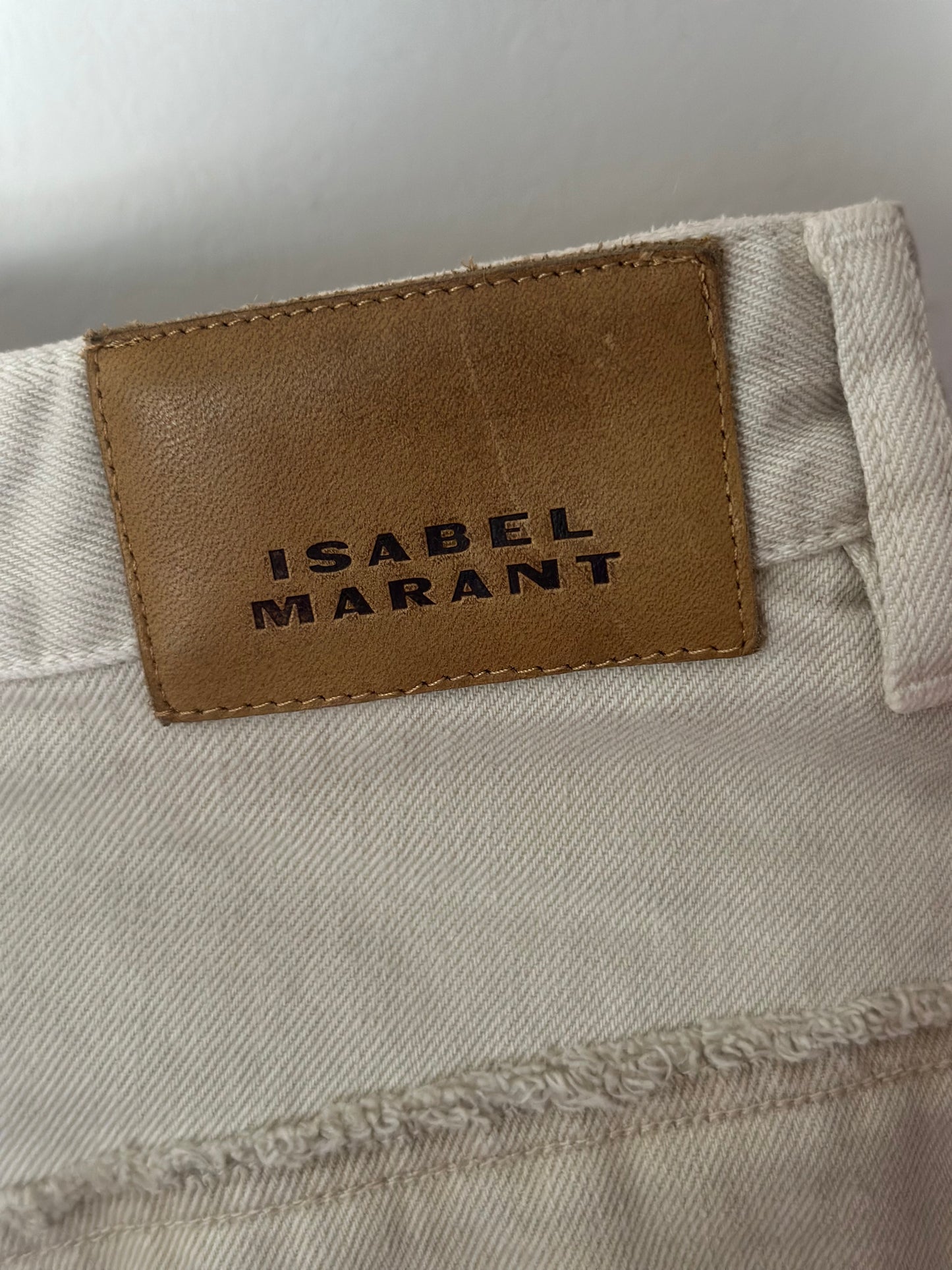 Isabel Marant | Noemie Two-Tone Denim Jeans