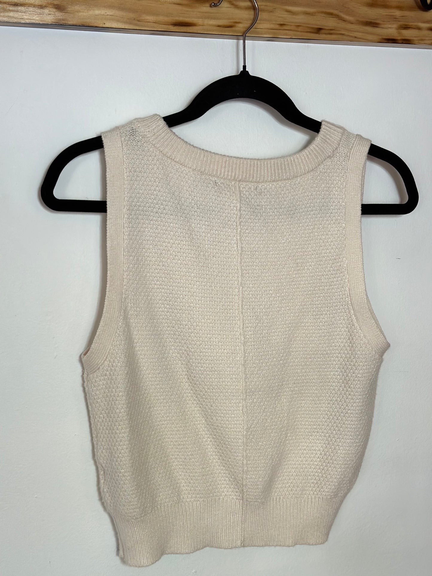 Sincerely Jules | Cream Sweater Vest