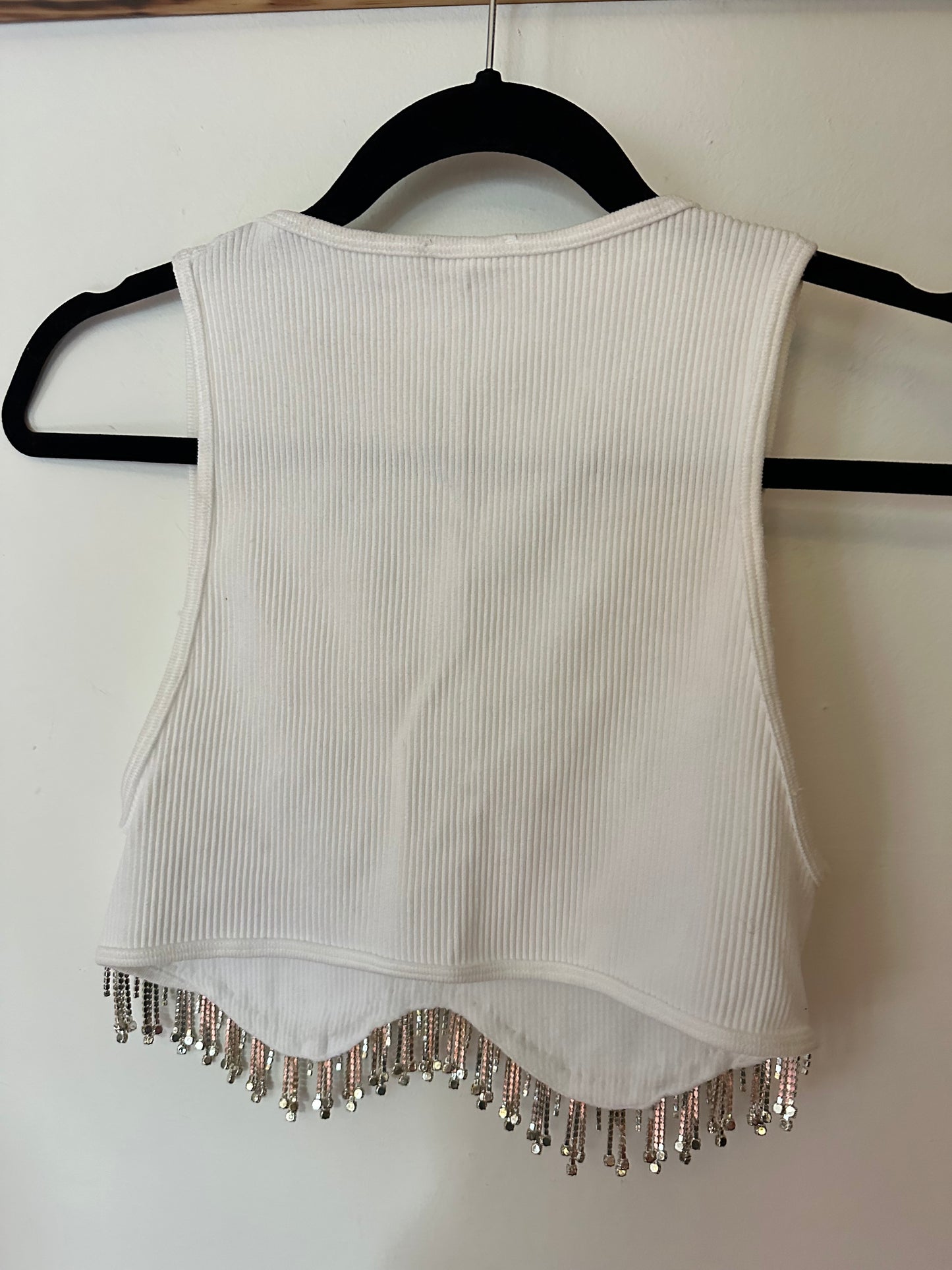 ZARA | Sparkle Tank Top