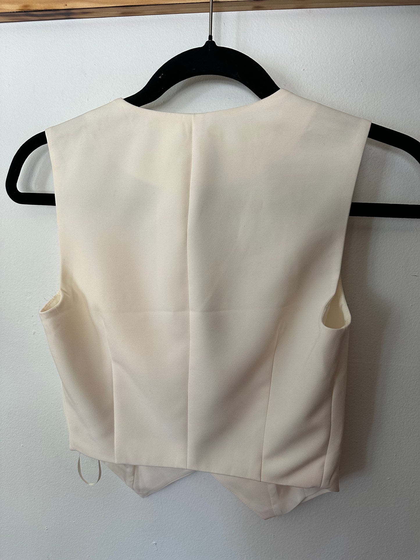 Sincerely Jules | Ivory Vest, XS