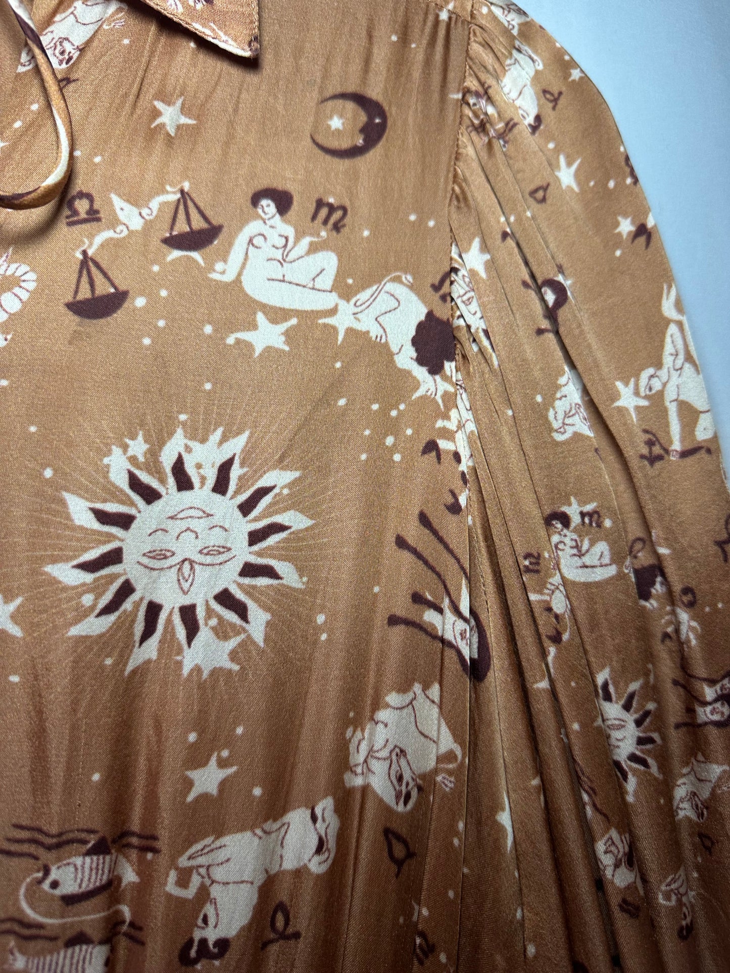 Carolina K | Angels, Suns & Moons Maxi Dress, XS