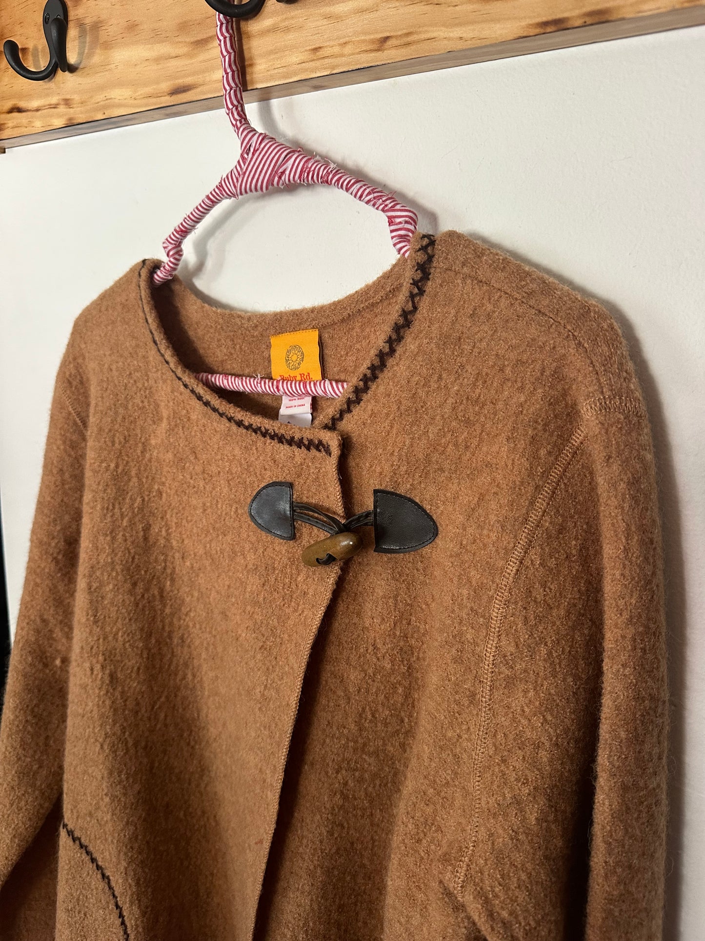 Ruby Red | Vintage Wool Coat