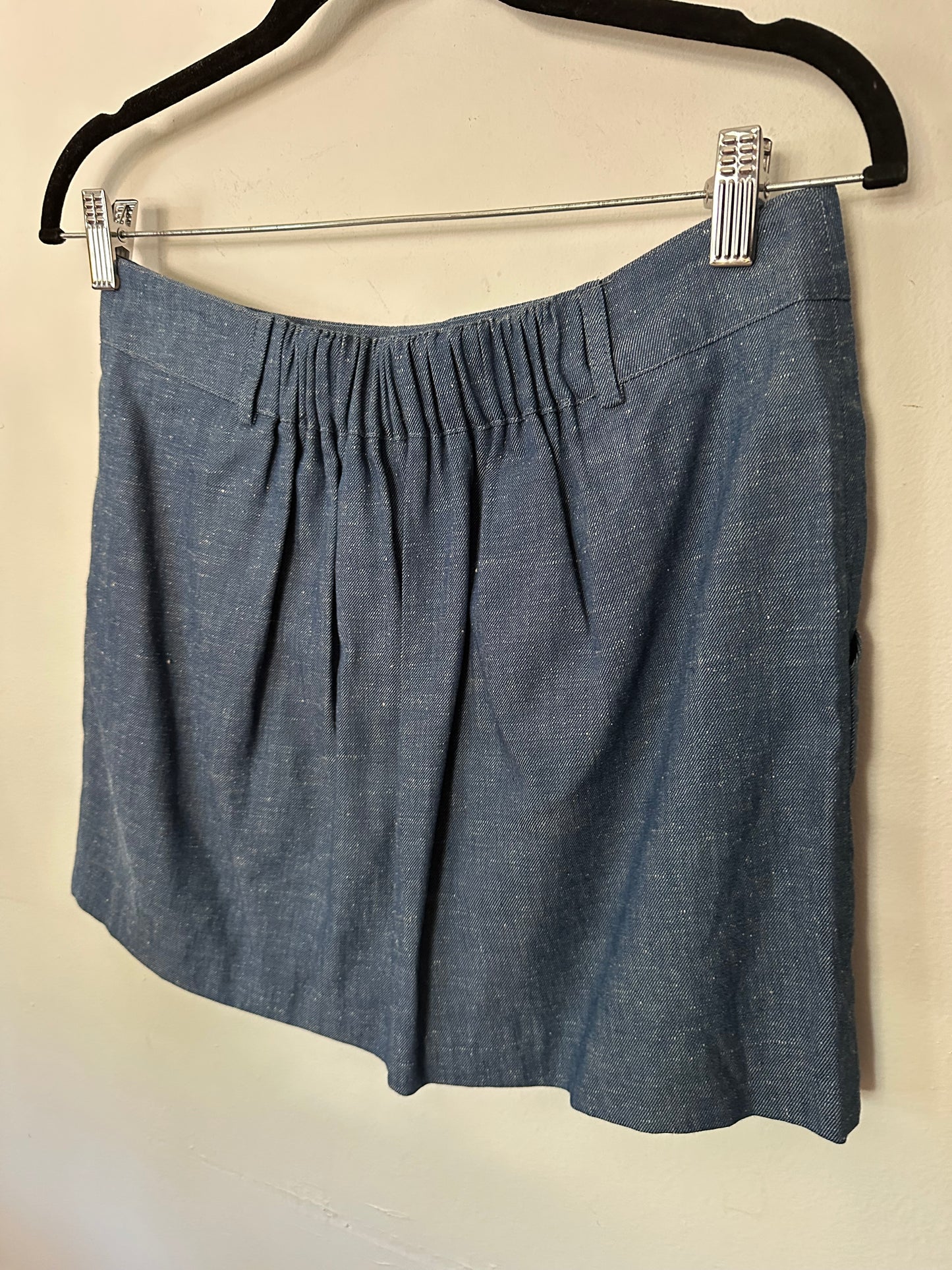 Sezane | 100% Cotton Button Skirt