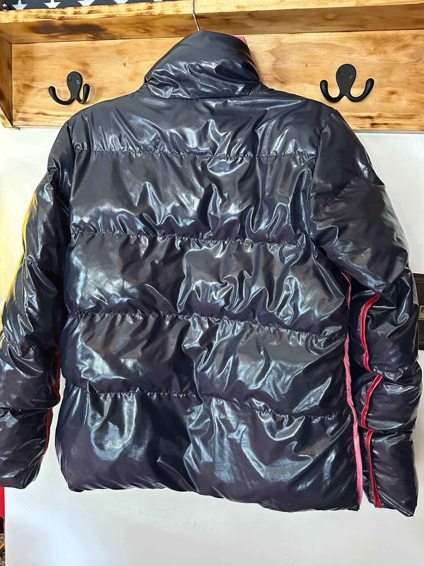 Navy Addison Bay Everyday Puffer Jacket, XS