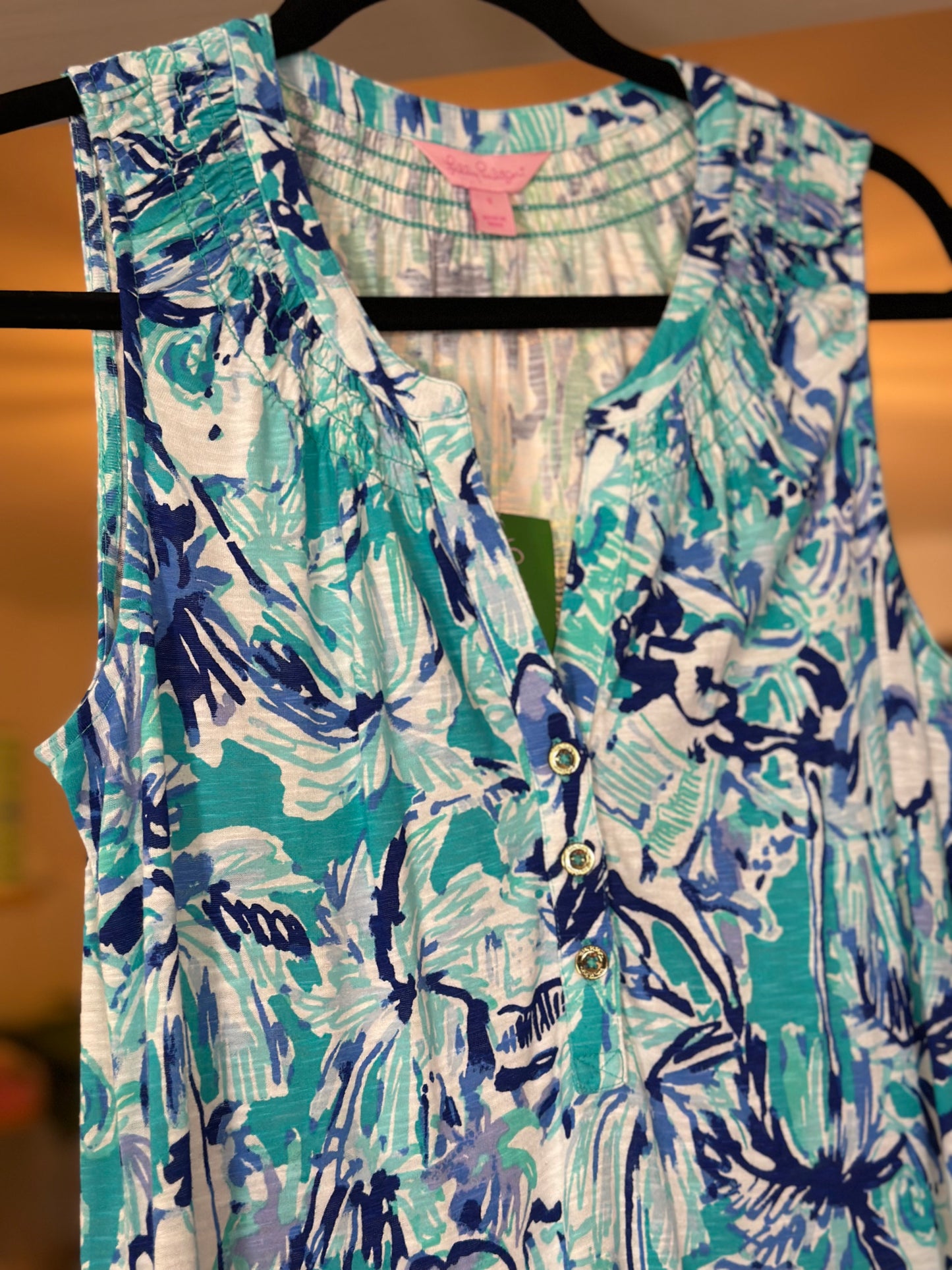 Lily Pulitzer | Tropical Turquoise Essie Maxi Dress
