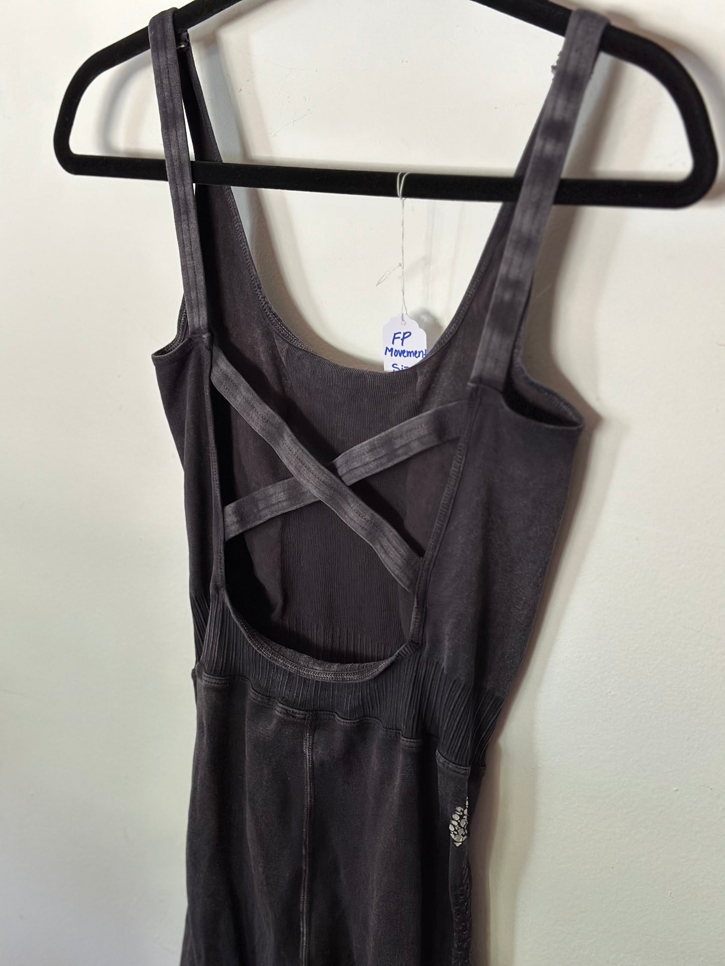 Free People | Good Karma Criss Cross Back Onesie Jumpsuit