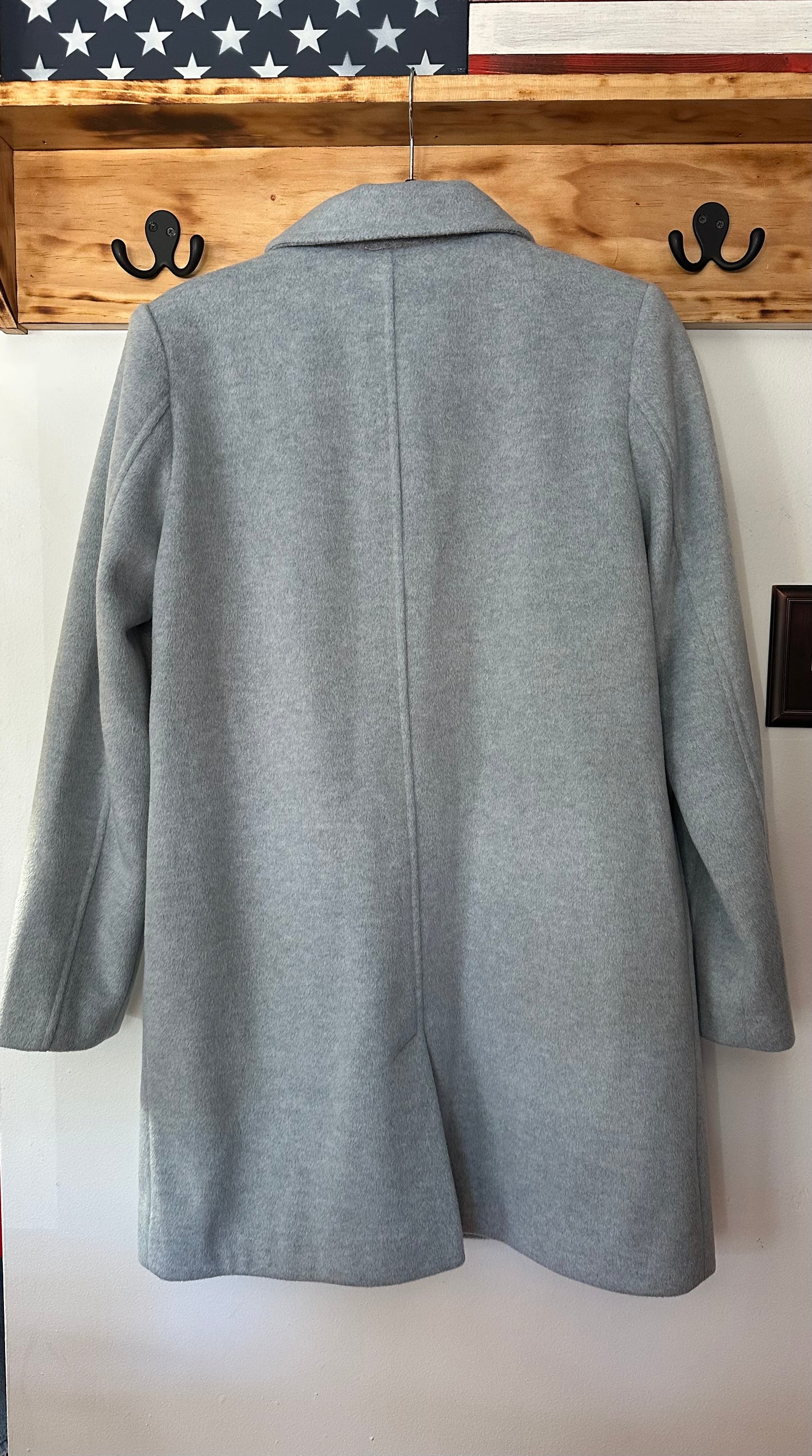 Greylin | Gray Peacoat, M