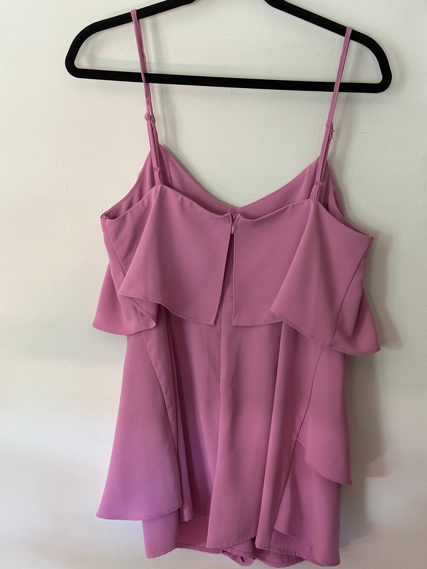 Idem Ditto | Light Pink/Purple Romper