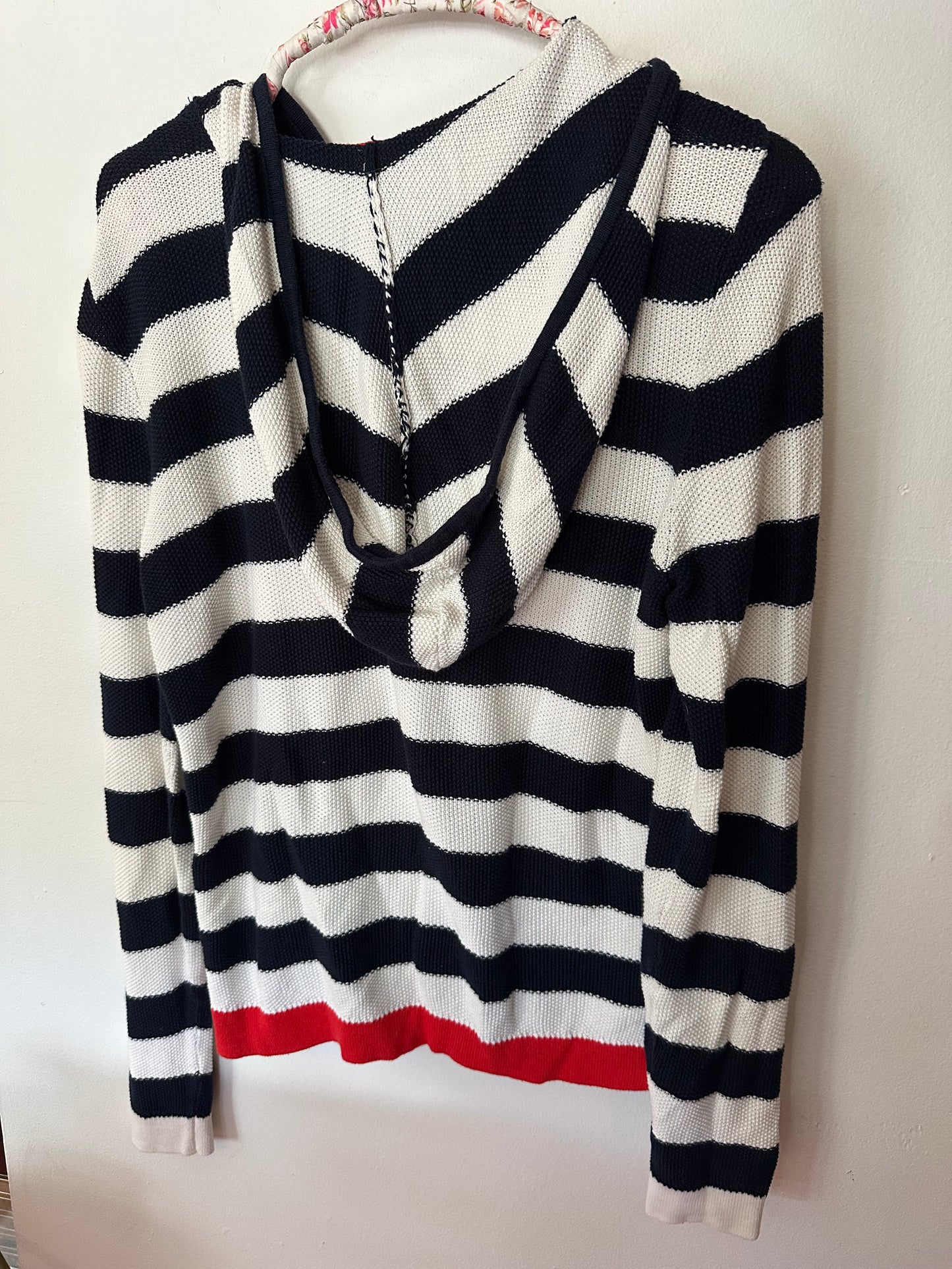 Tommy Hilfiger | Striped Knit Hoodie, S/P