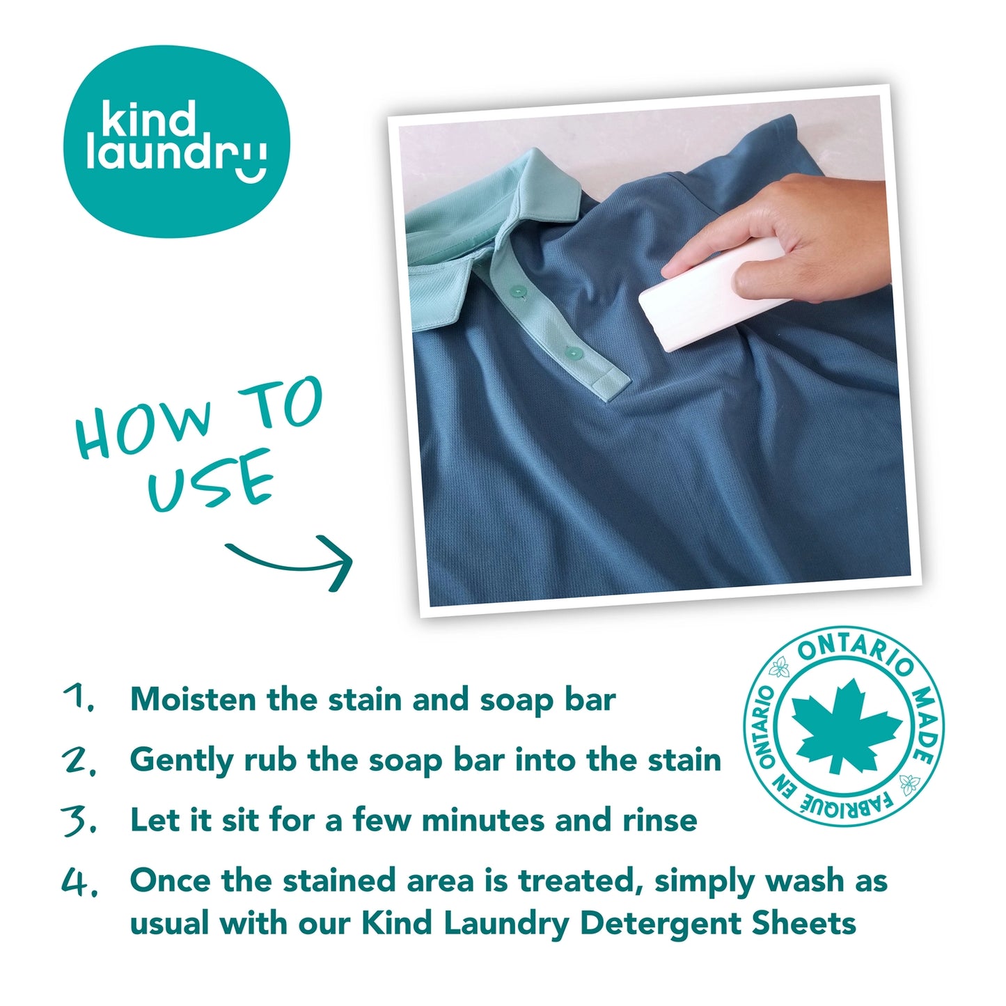 Laundry Stain Remover Bar