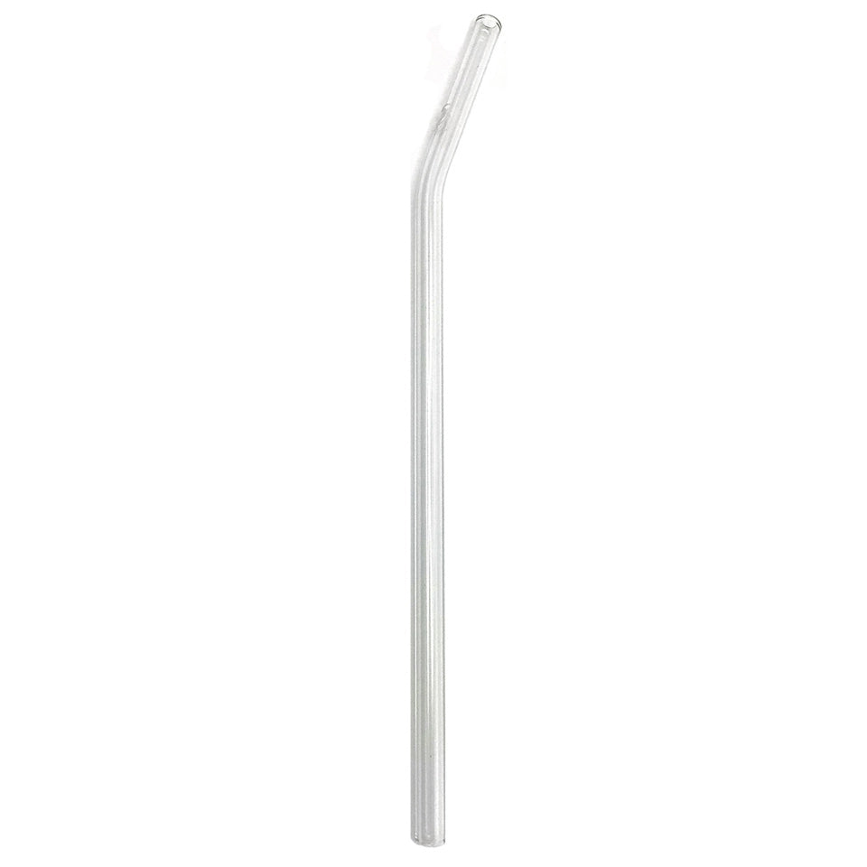 Reusable Glass Straws 9inch X 8mm Bent