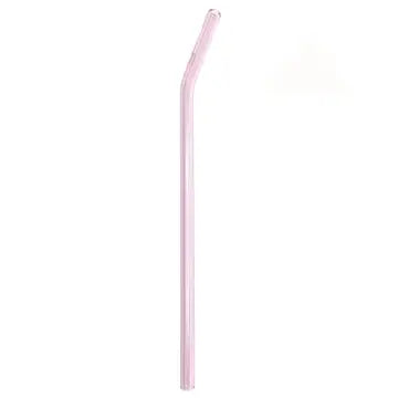Reusable Glass Straws 9inch X 8mm Bent