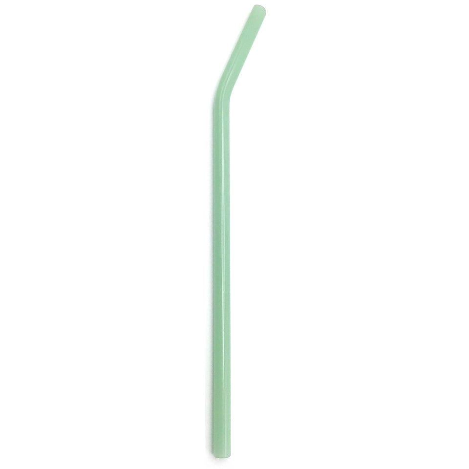 Reusable Glass Straws 9inch X 8mm Bent