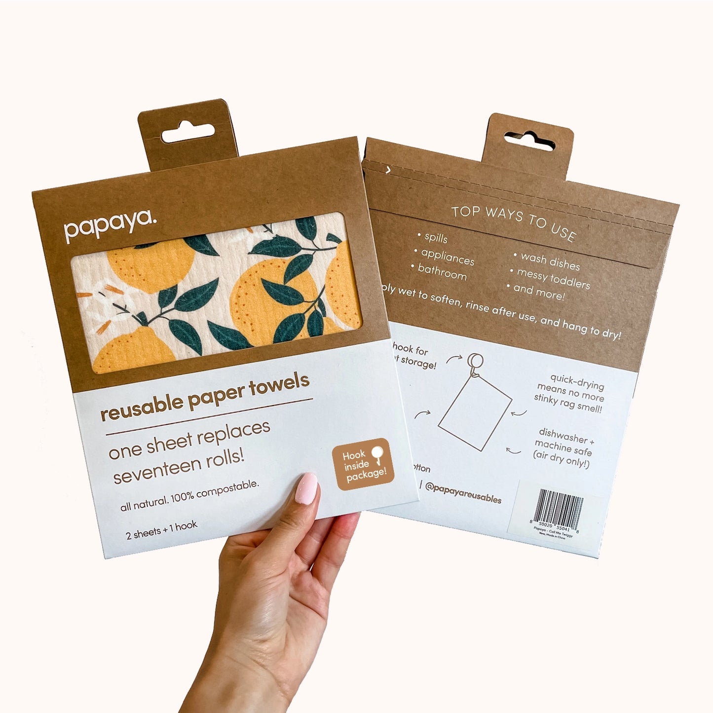 Reusable Paper Towels - Squeeze the Day