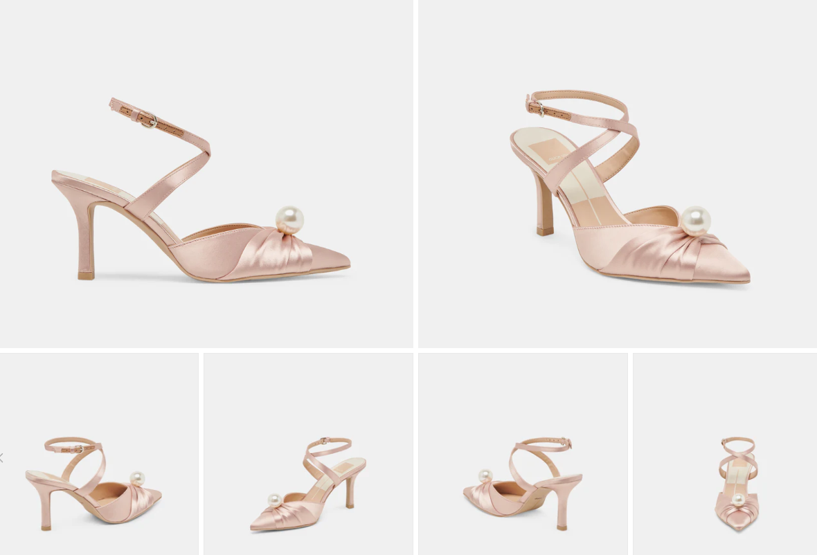 Dolce Vita | Kaysey Heels Lt Blush Satin