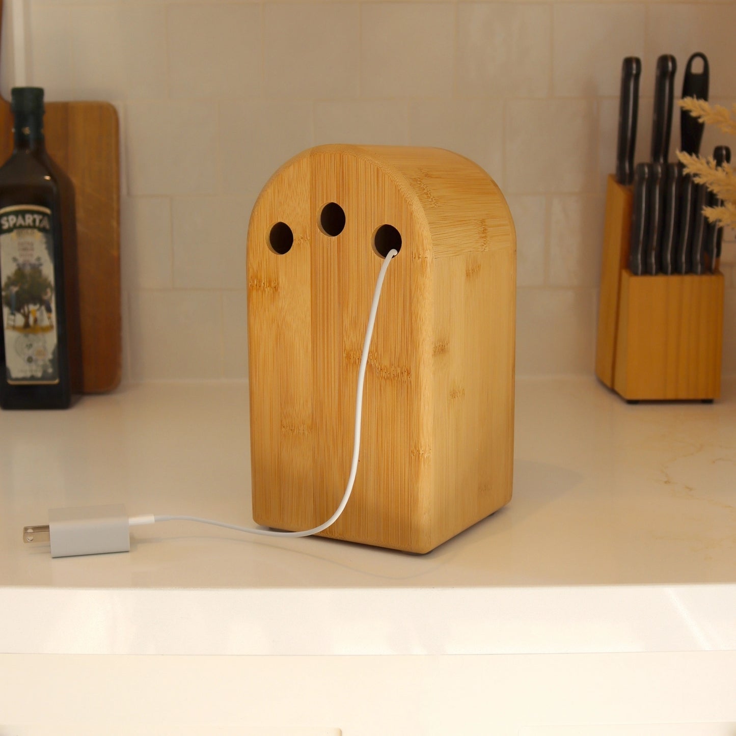 The Phone Box - Natural Wood