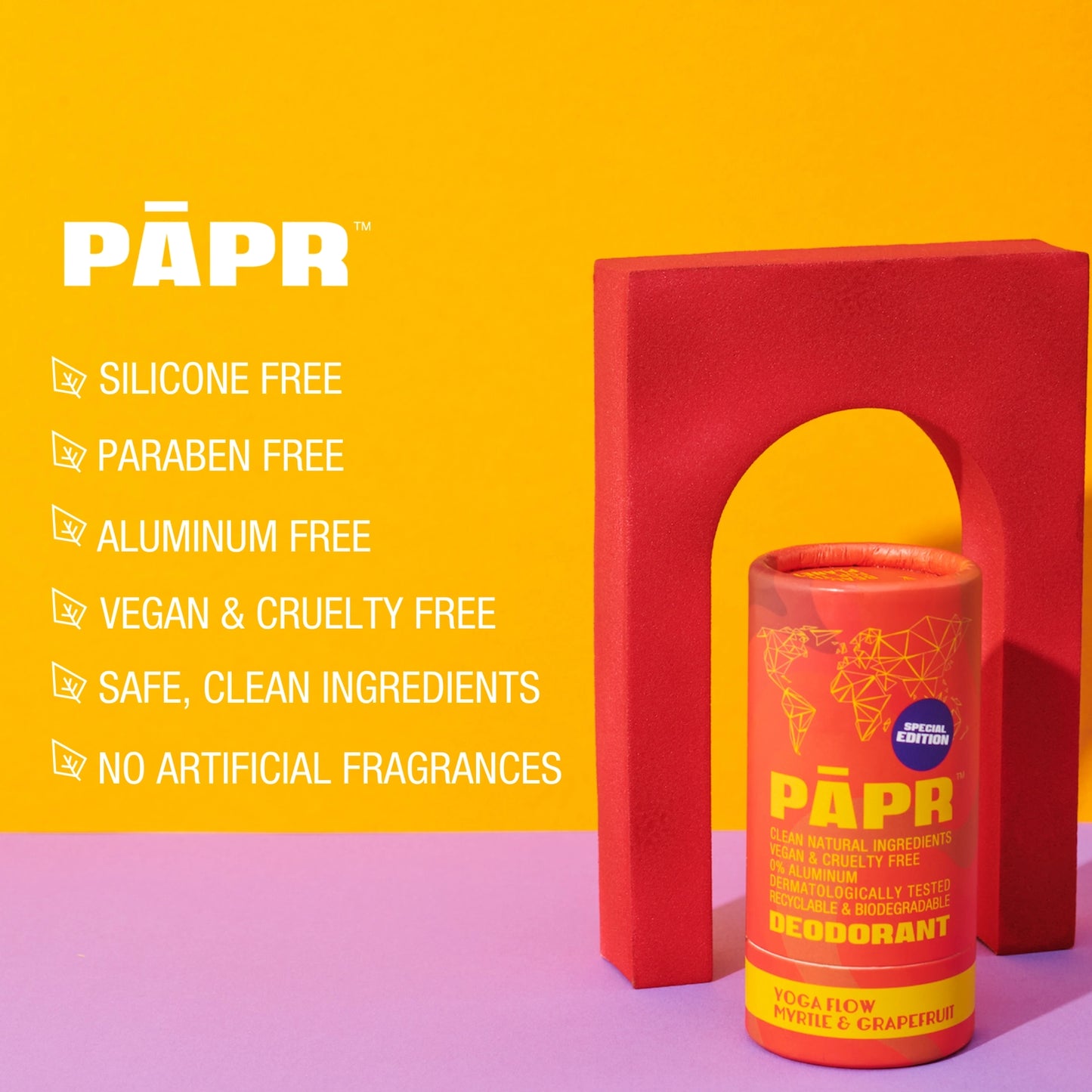 Aluminum & Plastic-Free Deodorant