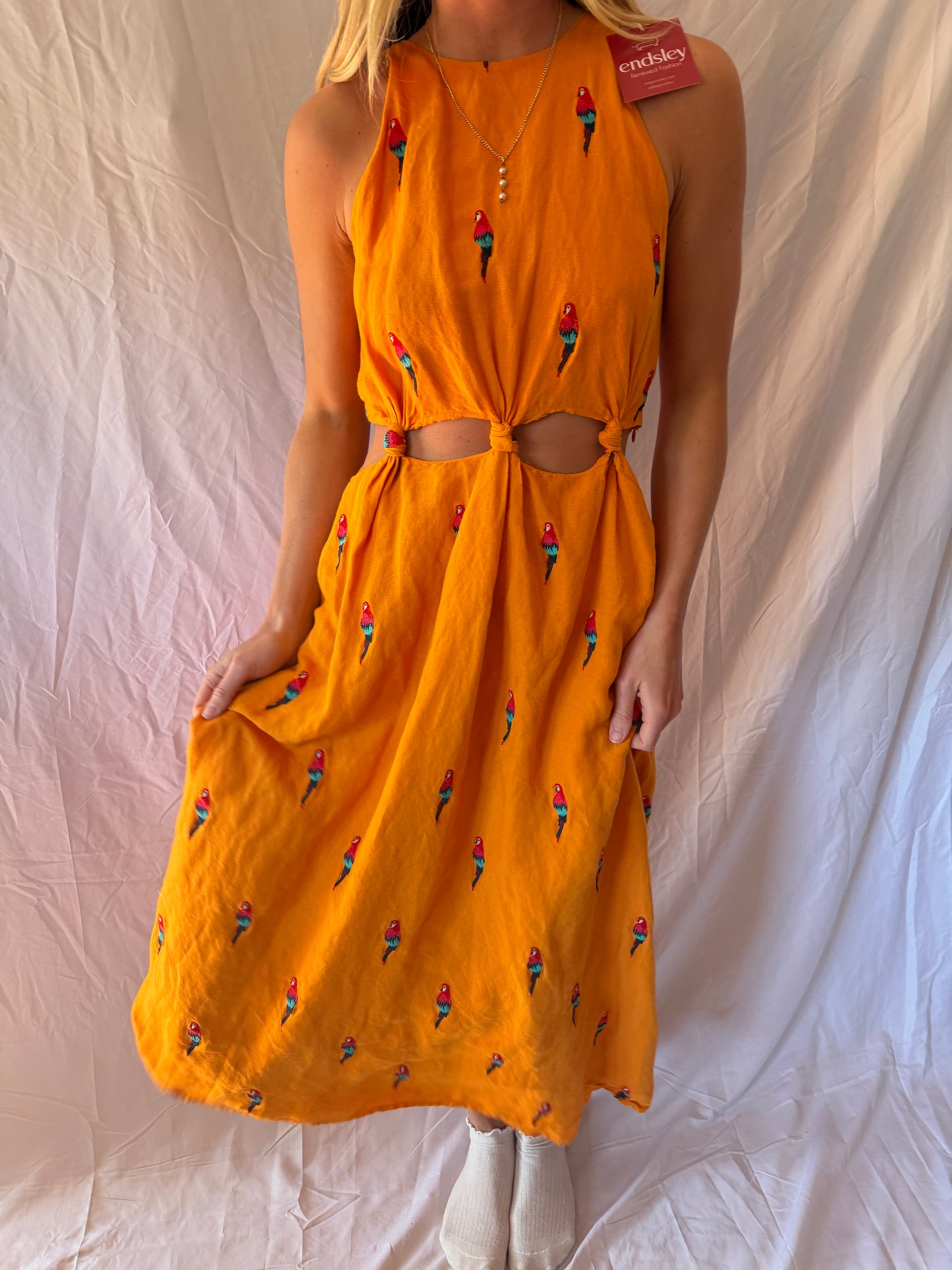 Farm Rio | Bird Printed Maxi, S