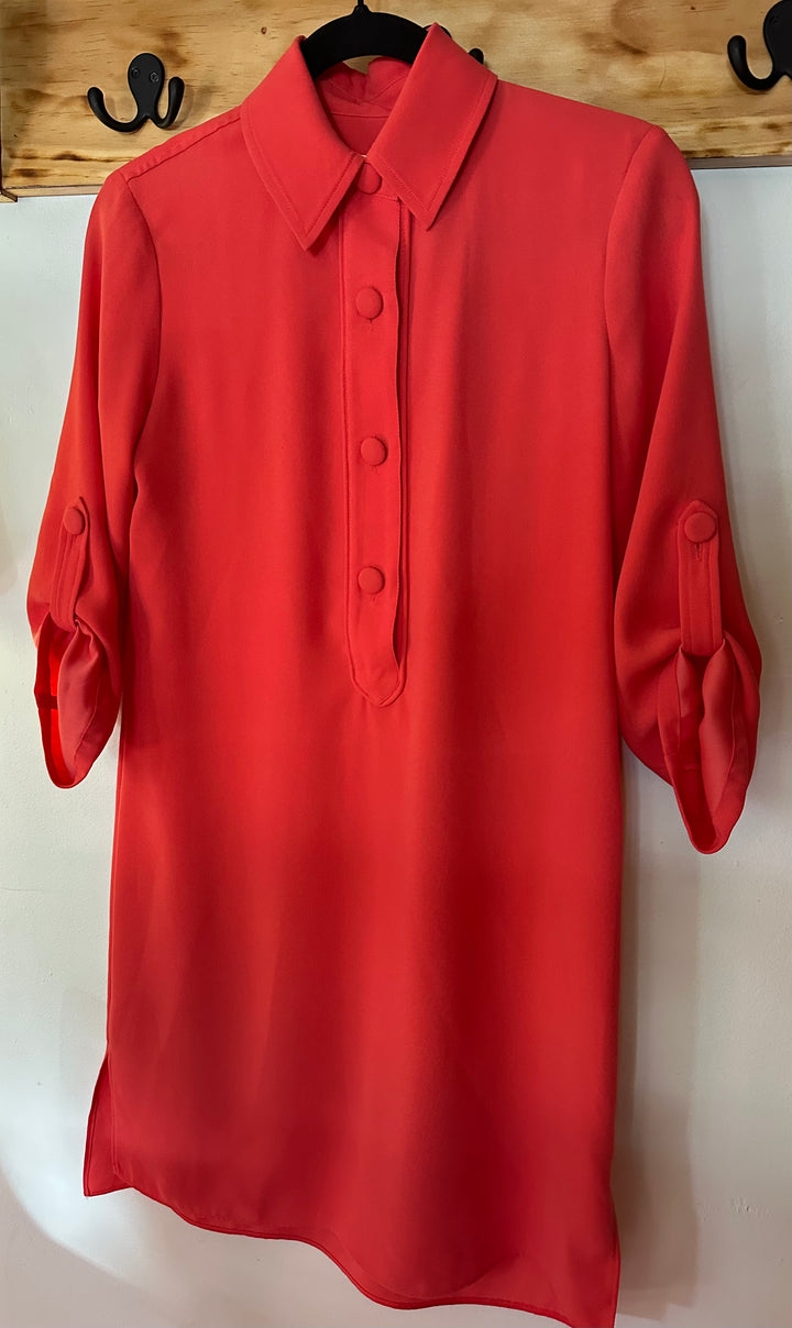 Coral Trina Turk Dress, XS