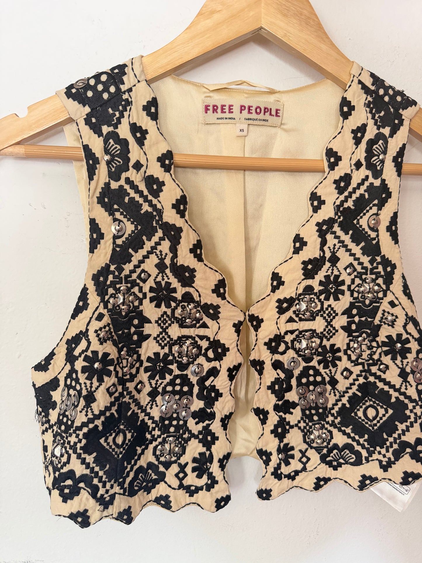 Free People | Embellished Vest, XS