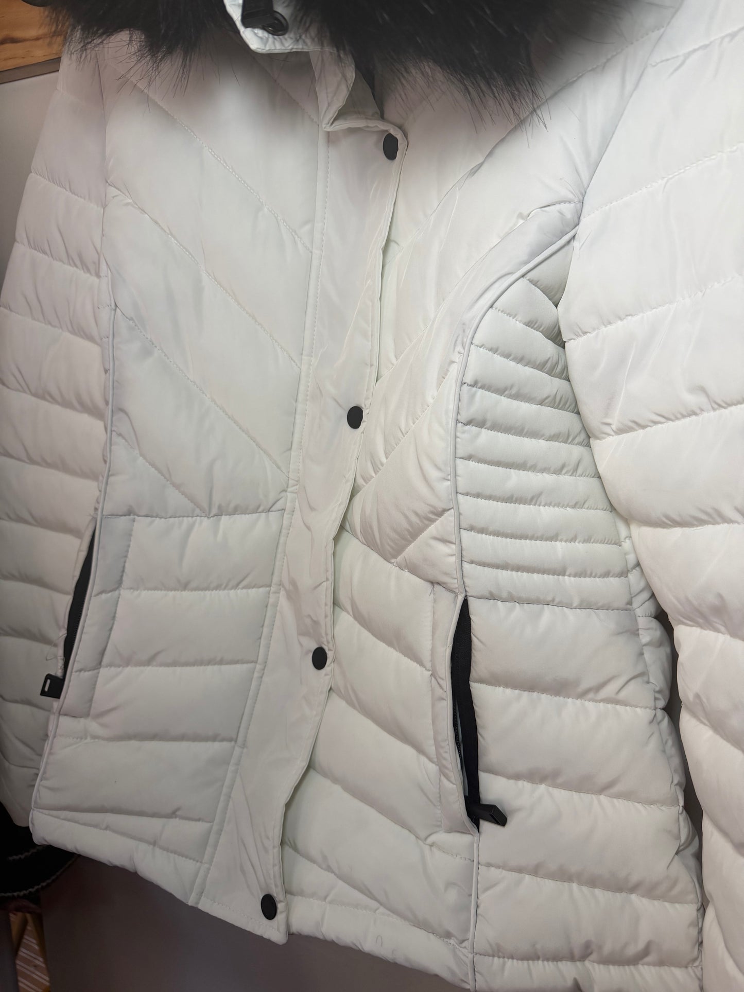 Superdry | Ski Puffer with Faux Fur Hood, S/M